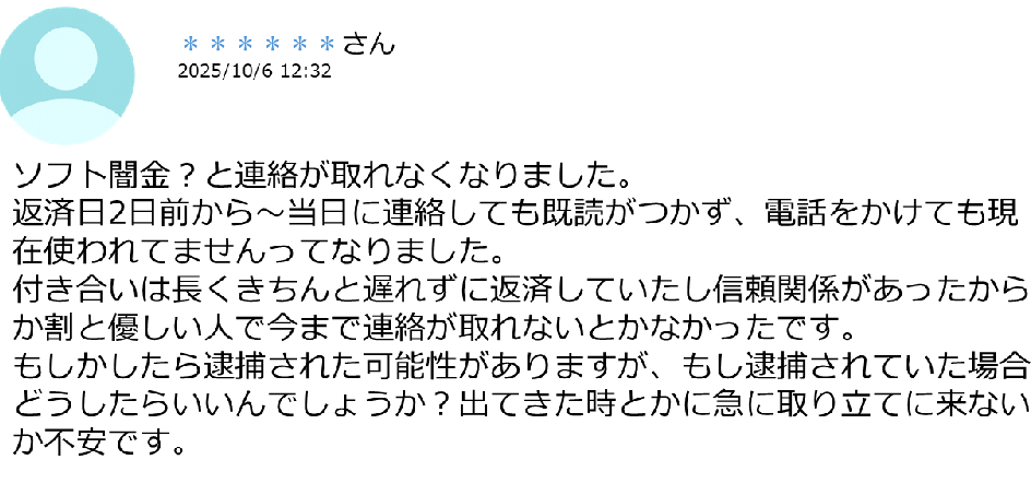 闇金と連絡が取れない