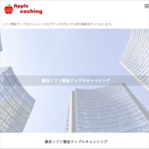 ソフト闇金アップルキャッシングのHP画像