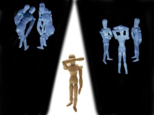 闇金に借りて後悔している人のイメージ