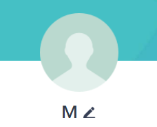 LINE名:M(初期アイコン)