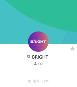 BRIGHTのLINEアカウント