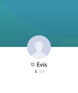 EvisのLINEアカウント